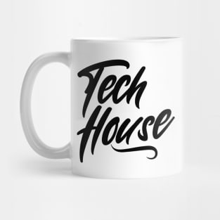 TECH HOUSE  - Signature (Black) Mug